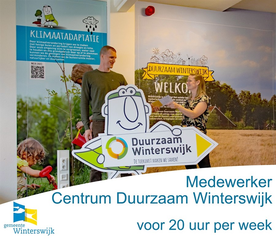 Bericht Gezocht: Medewerker Centrum Duurzaam Winterswijk bekijken